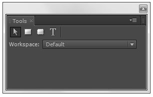 Adobe Edge. Панель инструментов.