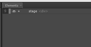 Adobe Edge. Дерево элементов.