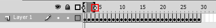 Onion Skin selector в Adobe Flash